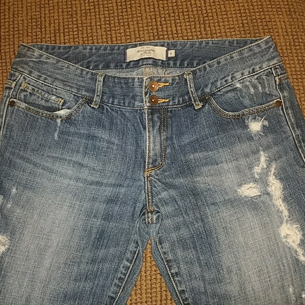 Abercrombie and Fitch Denim Capri